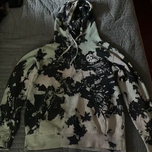 Vans Off The Wall tie dyed hoodie